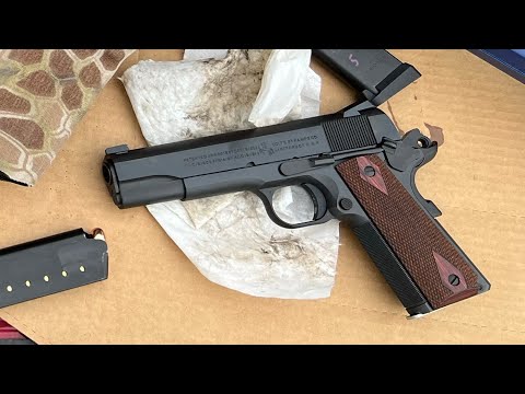 Colt O1911SE-A1 First Range Trip Thoughts 2/2 - 8 Nov 2024