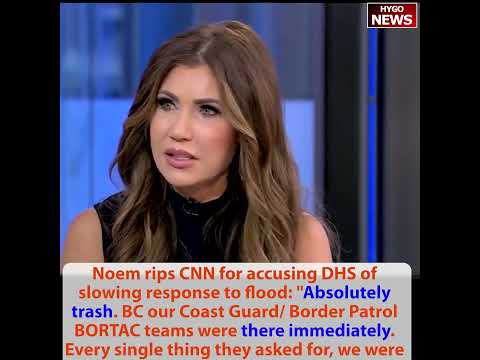Schumer claims obviously no warnings in TX; Noem rips CNN : Absolutely trash; Rubio AI impersonator