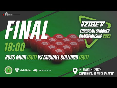 European Snooker Championships 2023, FINAL | 18:00, 18 March 2023