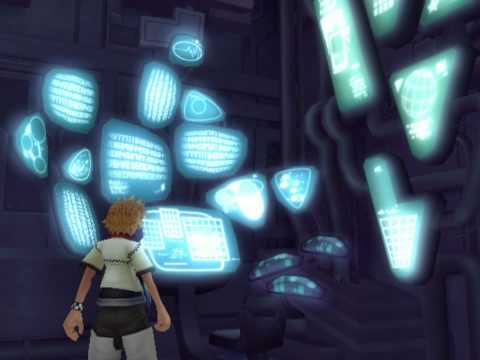 Kingdom Hearts II, English cutscene: 88 - In Front of the Computer - HD 720p