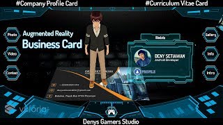 Augmented Reality Business Card video preview