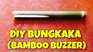 How to Make a Bungkaka(Bamboo Buzzer)