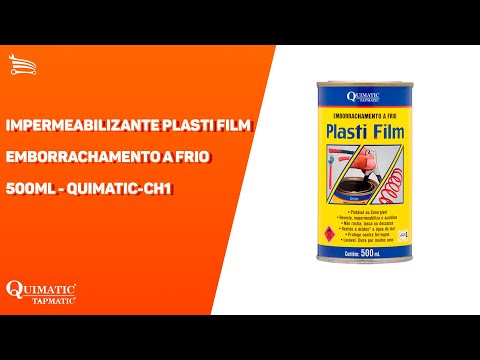 Impermeabilizante Plasti Film Emborrachamento a Frio 500ml - Video
