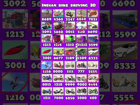 New Real code 💥 Indian bike driving 3d all new cheat code update + plugin cheat code