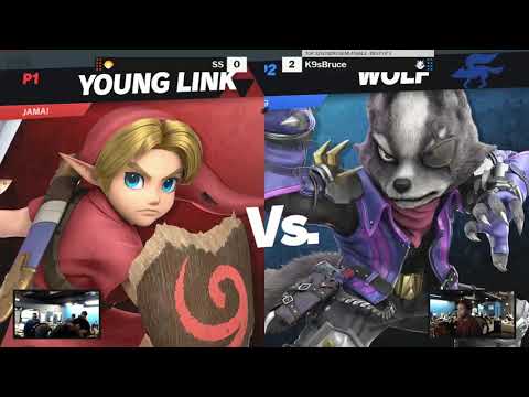 A Saturday Ultimate Tournament Losers Semis - SS (Young Link) vs K9sbruce (Wolf)