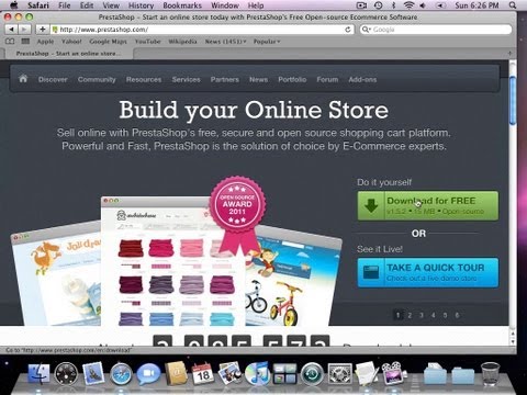 comment installer prestashop