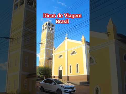IGREJA MATRIZ EM CAROLINA MARANHÃO #beach #brasil #travel #shortvideo #shorts