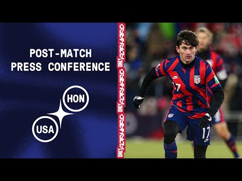 POST-MATCH PRESS CONFERENCE: Luca de la Torre | USMNT vs. Honduras | Feb. 2, 2022