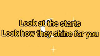 Download lagu Yellow lyrics ( Kina Grannis Cover) mp3