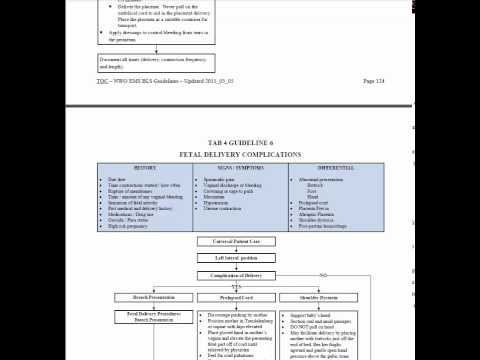 NWO EMS BLS Guideline Review - 2015