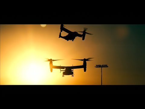 Transformers 1 Qatar Battle Scene AC130 A10 Warthog