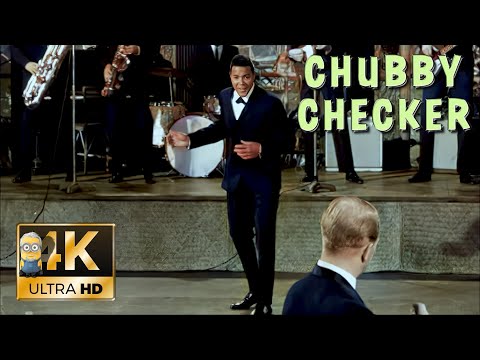 Chubby Checker AI 4K Colorized / Restored - La Paloma Twist (1962)