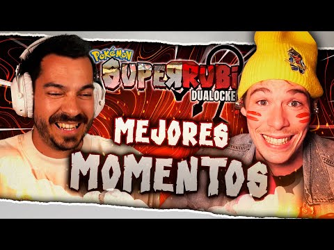 MEJORES MOMENTOS de FOLAGOR y XAMORK en POKÉMON SUPER RUBÍ DUALOCKE 📛