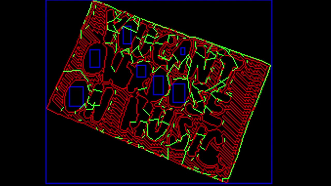Image Analysis and Path Generation Algorithm Visualization