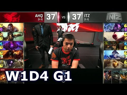 AHQ vs ITZ - Worlds 2016 W1D4 Group C | LoL S6 World Championship Week 1 Day 4 ahq vs INTZ