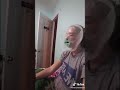 Girl blows huge bubblegum bubble with 30 pieces of gum and it explodes all over her face