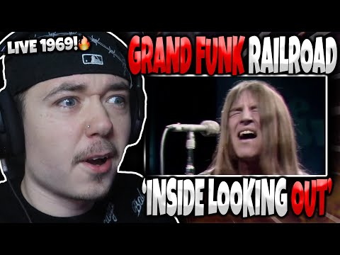 WHO ARE GRAND FUNK RAILROAD?.. | FIRST TIME HEARING 'INSIDE LOOKING OUT LIVE 1969' | REACTION