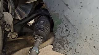 Volvo xc90 outer/inner tie rods replacement.