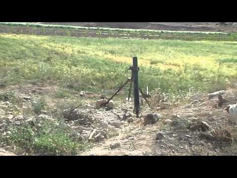 استهداف معاقل النظام بقذائف الهاون في بلدة تل ملح من قبل جيش الشام في ريف حماة