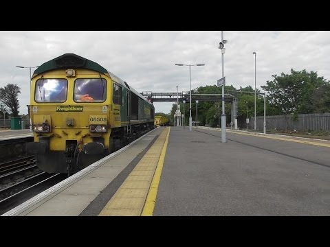 Freightliner 66508 Passes Ramsgate with 2-tone 14/05/16