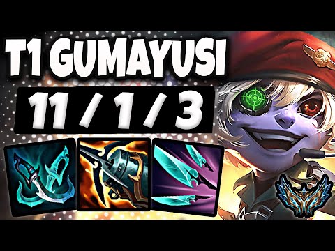 T1 Gumayusi Tristana vs Zeri [ ADC ] Patch 13.17 Korea Challenger ✅