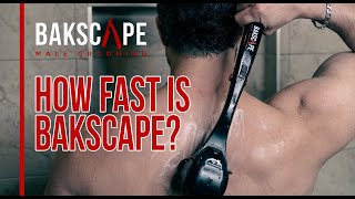 How fast IS Bakscape to use FAST.