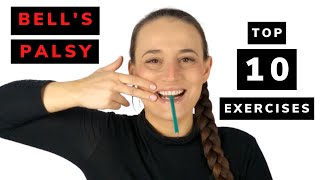 Bells palsy exercises supporting recovery.