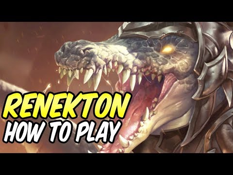 S+ DIAMOND RENEKTON TOP GUIDE | Build & Runes | League of Legends Gameplay | S9