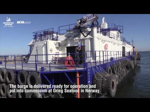 BLRT Marketex Marine barge launching
