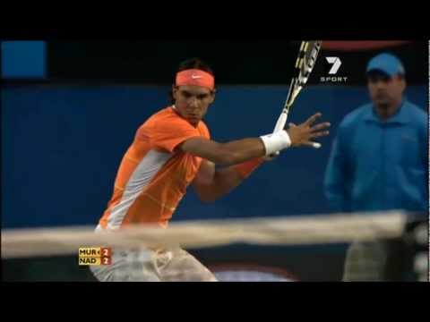 Rafael Nadal   Super Slow Motion Extreme Topspin Forehand