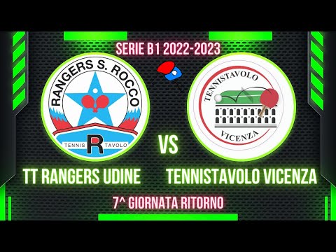 HIGHLIGHTS | Rangers TT Udine - Tennistavolo Vicenza | Serie B1 Girone A - 7^ Giornata ritorno