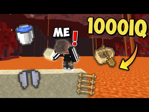 I Tried Every 1000IQ MLG Possible in Minecraft 1.19 To See How Hard They Are