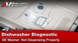 GE Dishwasher Repair - Not Dispensing Properly - Rinse Module and Cap Assembly