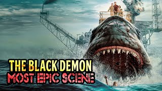 The Black Demon 2023 - Most Epic Scene | Top Megalodon Movies | EpiClips