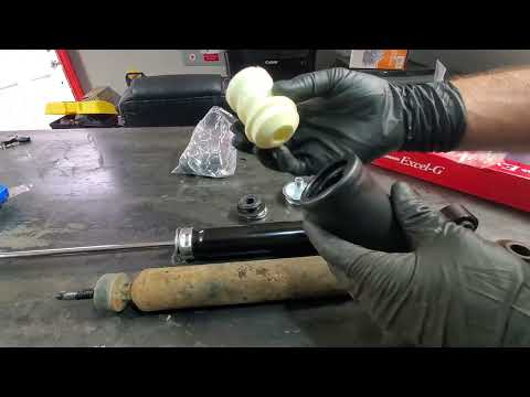 Toyota Sienna Rear Shock (strut) Assembling and Replacement.