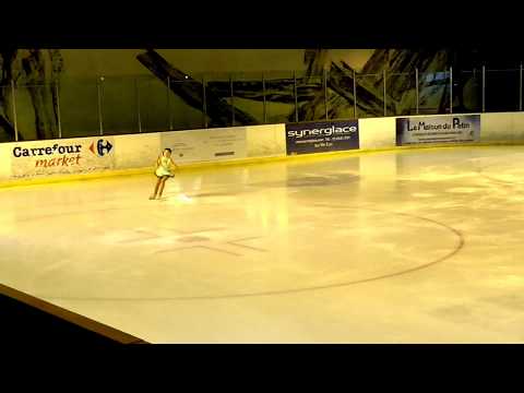 Sophie Sprung (Age 10) Freeskate - French National Championships (Novice) 2016 - Figure Skating