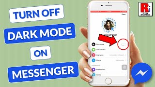 How to Turn Off Dark Mode on Messenger