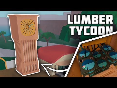 Рабочие ЧАСЫ в Lumber Tycoon 2 + Обзор БАЗЫ! Роблокс // Roblox