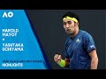 Harold Mayot v Yasutaka Uchiyama Highlights | Australian Open 2025 First Round Qualifying