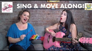Children&#39;s song: Spinning - Hanukkah Song by Joanie Leeds with Miss Nina - Movement Song for Kids