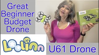 LOOLINN U61 Beginner Camera Drone, Review and Instructions of This Fantastic New Budget Drone!