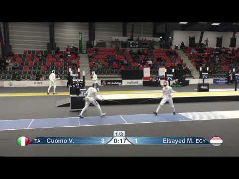 2022 T16 02 M E Individual Bern SUI WC BLUE ELSAYED EGY vs CUOMO JPN