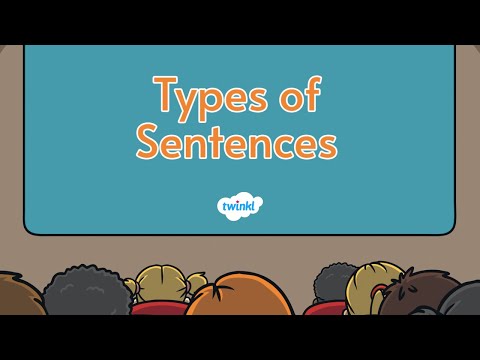 Types of Sentences for Kids | Identifying Sentence Types | Writing Sentences | Twinkl USA