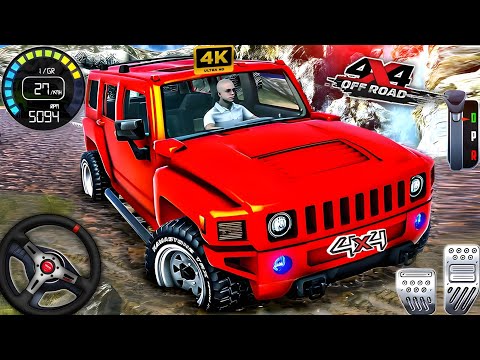 🚔4x4 jeep driving offroad mania simulator 🚗offroad mania gameplay