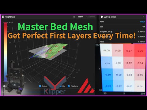 Mastering Bed Leveling with Klipper: How to Use Bed Mesh for Perfect First Layers