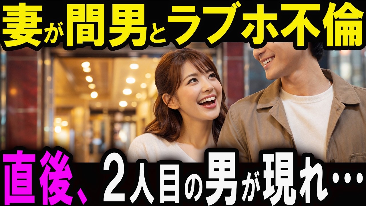 【修羅場】不倫妻を尾行する女探偵…間男とラブホから出てきた直後、現れた"2人目の男"に絶句…【スカッと】