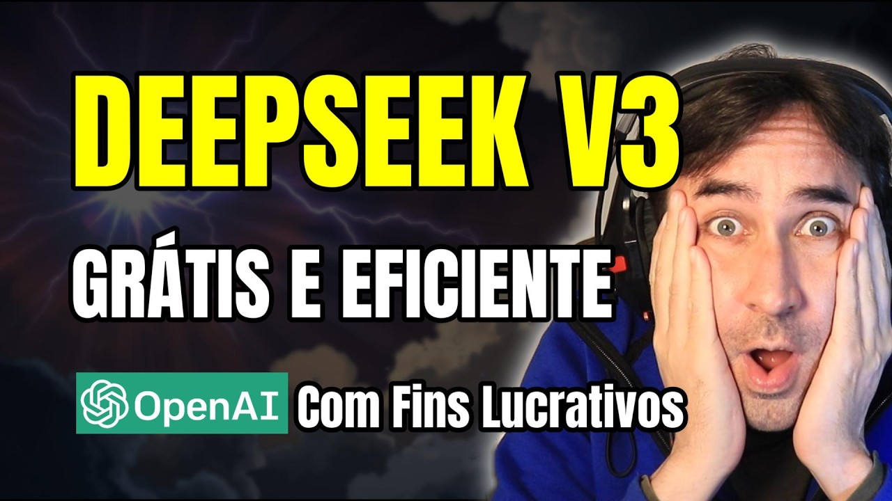 DeepSeek Supreende por Ser Grátis e Ter Baixo Custo de Treinamento e OpenAI Será Com Fins Lucrativos