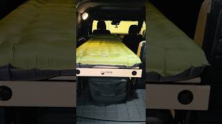 Hele Outdoors Platform Bed meets the Hyundai Santa Fe Limited SUV-2025. Third row seat comfort!