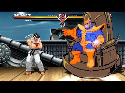 MASTER RYU vs THANOS - Highest Level Awesome Fight!