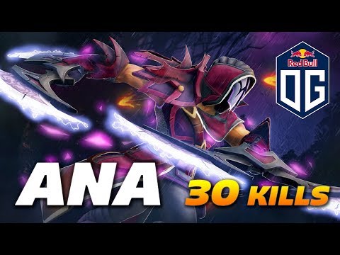 ANA ANTI MAGE - 30 KILLS ANNIHILATION - Dota 2 Pro Gameplay